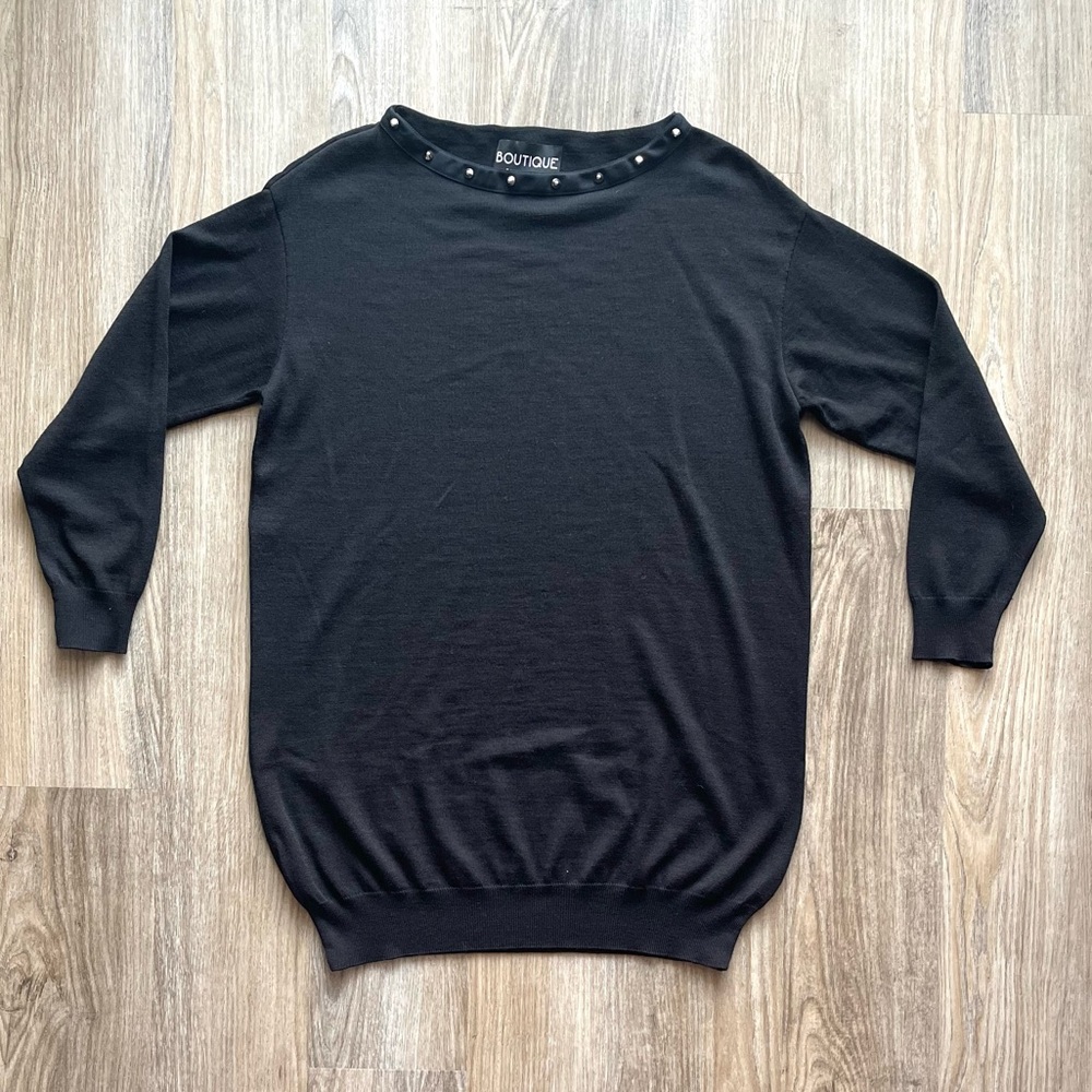 Boutique MOSCHINO Crewneck Sweater Dress